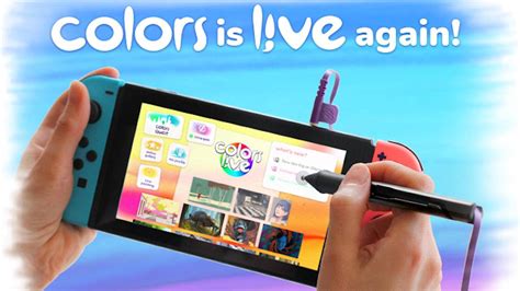 Colors Live wants to turn the Nintendo Switch into an art tool - SlashGear