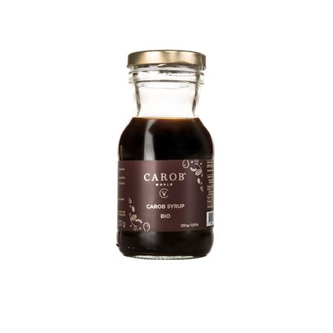 Carob World Organic Carob Syrup 230g - Jams & Purees - Honey & Spreads ...