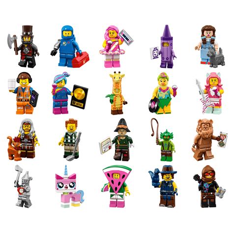 LEGO Movie 2 Minifigures Series Complete Collection of 20 LEGO ...