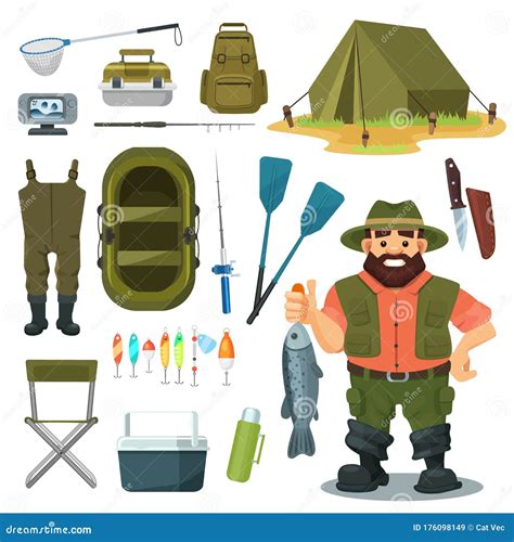 Fisherman Vector Silhouette | CartoonDealer.com #59962275