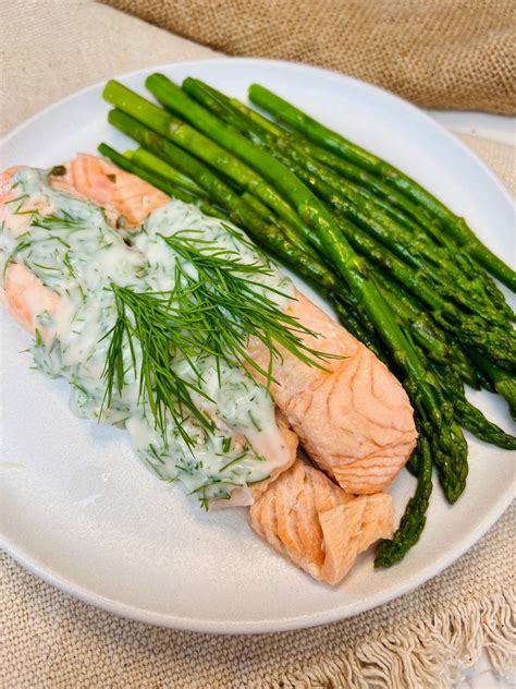 Poached Salmon with Piccata Sauce Recipe - Step by Step Recipe