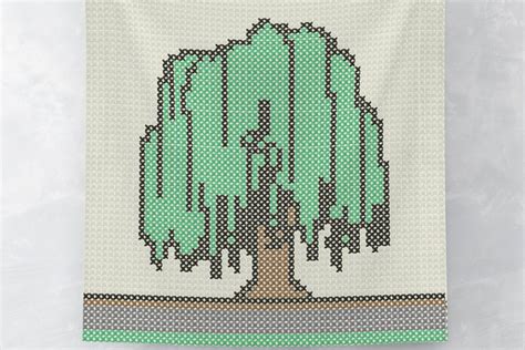 Willow Tree Cross Stitch Embroidery Pattern Digital HQ - Etsy