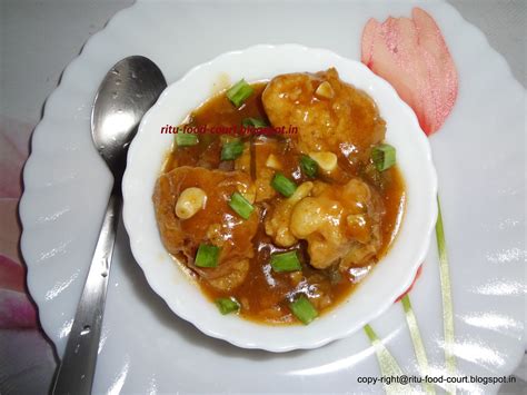 Welcome to Food World: Gobi Manchurian Gravy Recipe...