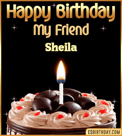 Happy Birthday Sheila GIF 🎂 Images Animated Wishes【28 GiFs】