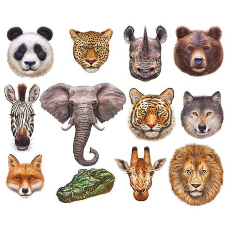 LaFayette Puzzle Factory™ Wild Animals Mini Shaped Jigsaw Puzzle - Walmart.com