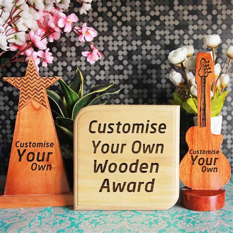 Custom Trophies & Awards | Personalized Wooden Trophies | Trophy Shop - woodgeekstore