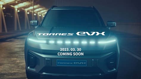 SsangYong Torres EVX Rugged Electric SUV Launch Slated for 2023 Seoul ...