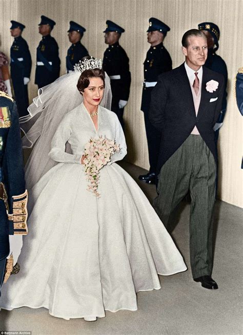 Daily Mail revisits Princess Margaret's stylish nuptials | Royal wedding dress, Royal wedding ...