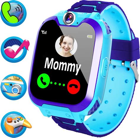 Smart Watch for Kids Boys Girls - Kids Game Smartwatch Phone with Two-Way Call SOS Games Camera ...