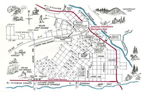 Salida Colorado Map | Gadgets 2018