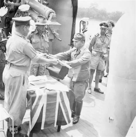 Historical Photos from the Japanese Surrender Ceremony, 1945 - Rare Historical Photos