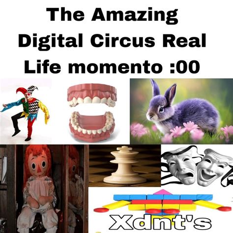 The Amazing Digital Circus Vida Real 🙀🙀🙀🙀🙀🙀🙀 in 2023 | Digital, I am awesome, Circus