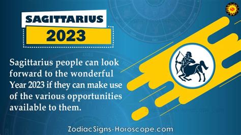 Sagittarius Horoscope 2023: Career, Finance, Health Predictions