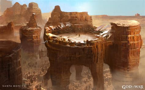 Arena Concept Art - God of War: Ascension Art Gallery