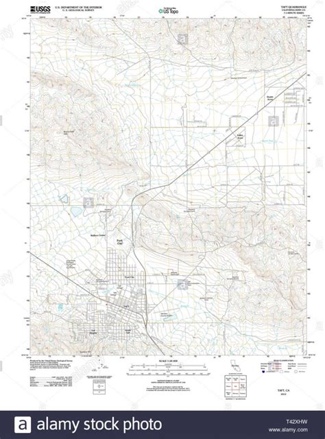 Taft California Map - Printable Maps