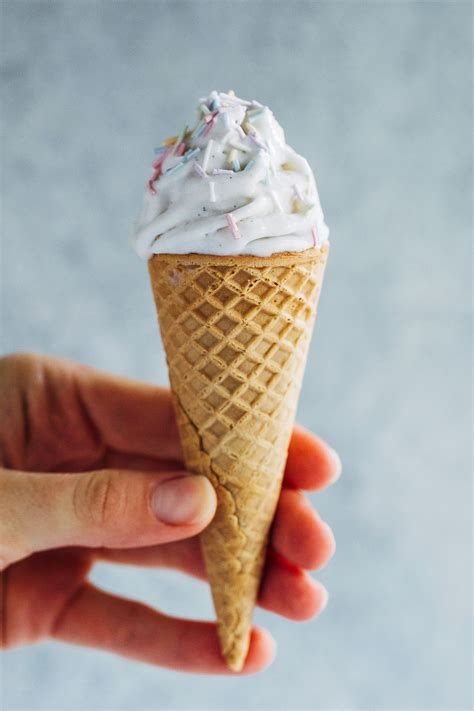 Vegan Vanilla Bean Soft Serve Ice Cream - Making Thyme for Health