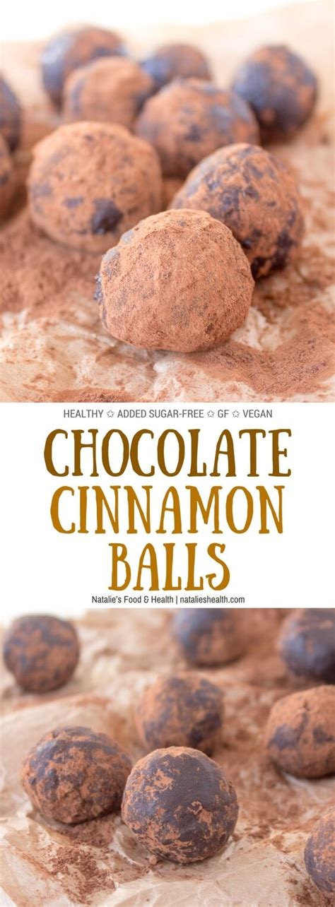 Chocolate Cinnamon Balls | Natalie's Health