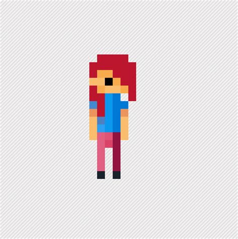 Simple Pixel Art Character by Diego S. Seabra