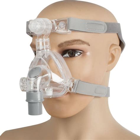 CPAP Nasal Mask With Adjustable Headgear For Sleep Apnea Anti Snoring