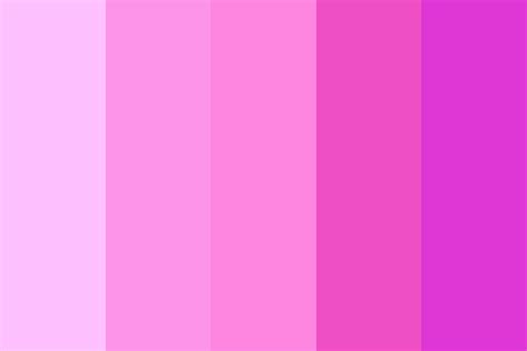 Cute Pink Shades Color Palette | Pink shades color, Pink shades colour palettes, Color palette pink