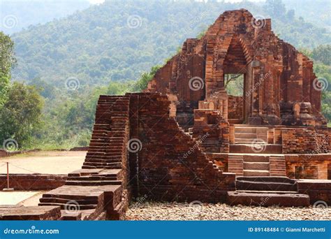 My Son, Vietnam stock photo. Image of building, hindu - 89148484