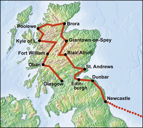 Route 66 - Scottish Highlands in Indian Summer - Mir Tours & Services GmbH