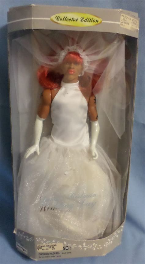 Street Players Dennis Rodman Wedding Day Doll white dress basketball H ...