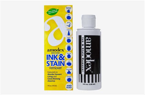 When all else fails and you can’t get a stain out, use Amodex. It’s a stain remover from a woman ...