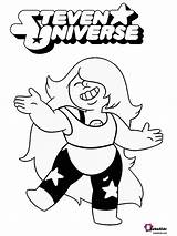 Amethyst Steven Universe Coloring Page Free Printable  BubaKidscom sketch template