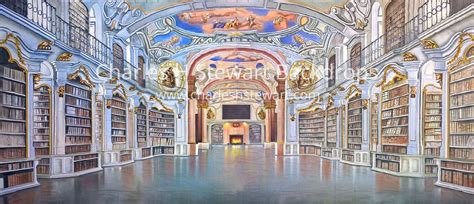 Palace Library Backdrop by Charles H Stewart Model 2496