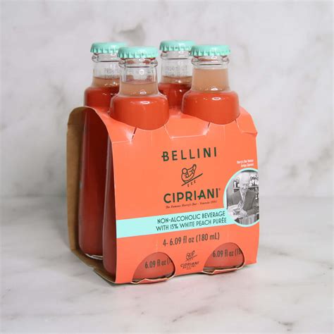 Cipriani Bellini - White Peach Alcoholic Free Beverage