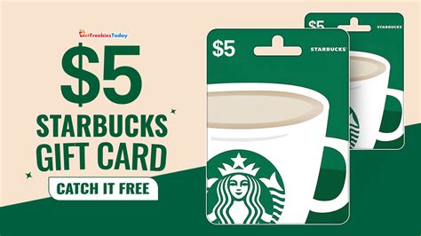 Free $5 Starbucks Gift Card | GetFreebiesToday.com