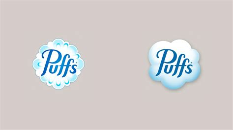 Brand New: New Logo and Patterns for Puffs by Office