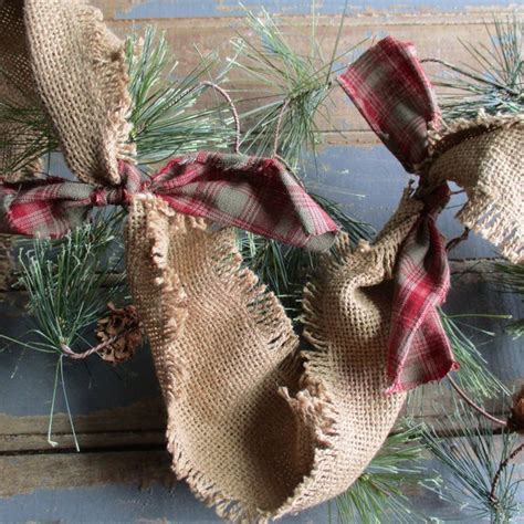 Burlap Garland - Etsy