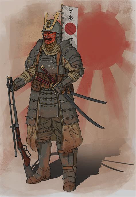 ArtStation - Imperial Japanese Colonel