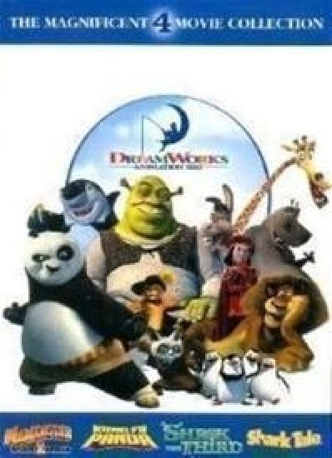 DreamWorks Animation Pack (Kung Fu Panda Madagascar 2 Shrek 3 Shark Tale) Price in India - Buy ...