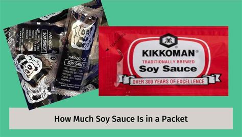 How Much Soy Sauce Is in a Packet - You Will be Surprised