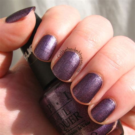 OPI Lincoln Park After Dark Suede | Cajkine kandže i sve njihove boje