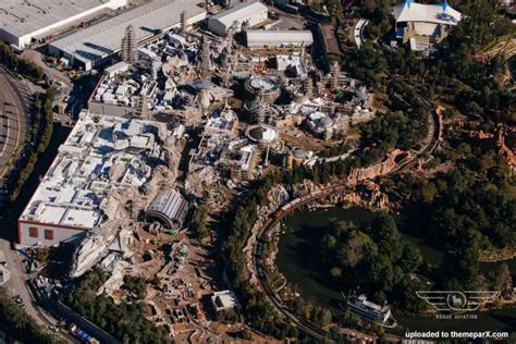 Star Wars Land Disneyland construction updates