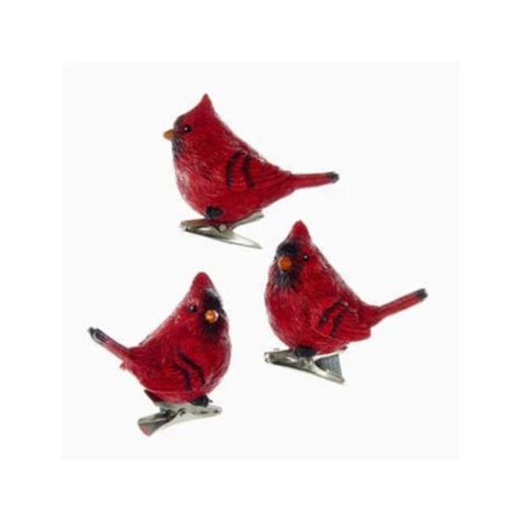 Cardinal Ornament Red Cardinal Ornaments Bird Ornament - Etsy