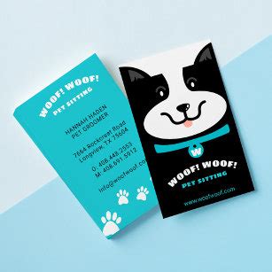 Dog Grooming Business Cards