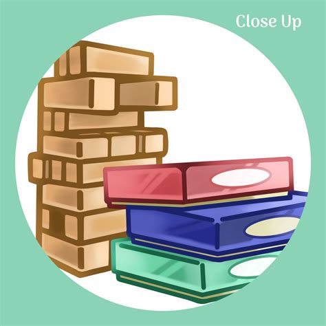 Game Night Clipart Illustrations Board Games PNG Download - Etsy