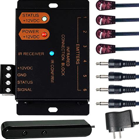 Buy IR Repeater Kit, ir Repeater System, IR Remote Control Extender,Control 1 to 18Devices.IR ...