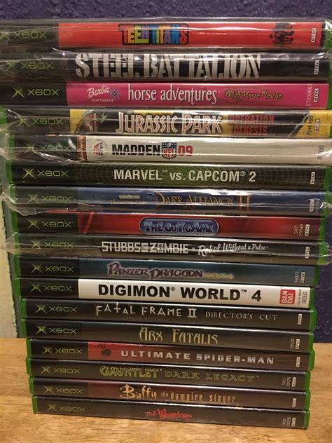 (Xpost) some of my more notable original Xbox games. : originalxbox