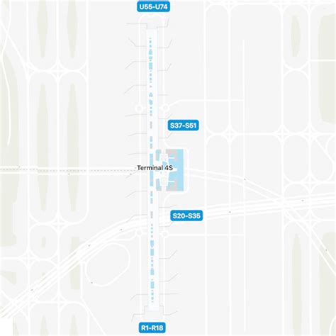 Madrid Airport Terminal 4S Map & Guide