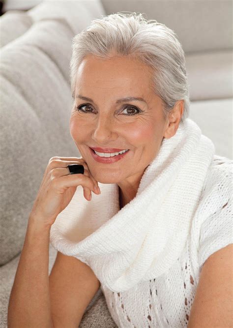 Fashion Over 60 | Short hairstyles for women, Short hair styles, Beautiful gray hair