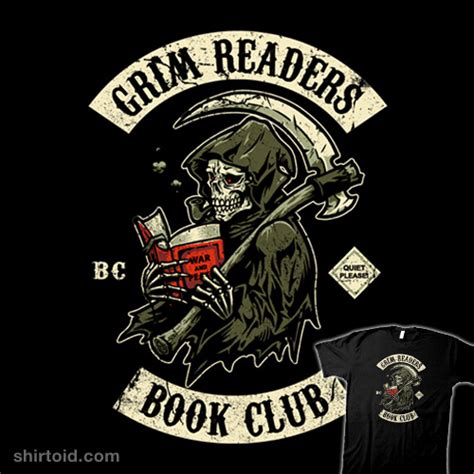 Grim Readers Book Club | Shirtoid