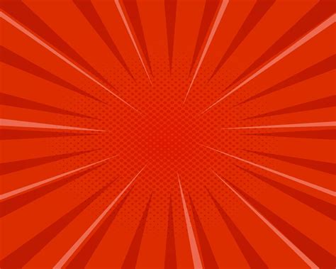 Illustration Vector Graphic of Red Comic Background. 16396987 Vector ...