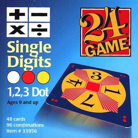 24 Game: Single Digits (48 Cards) - Christianbook.com