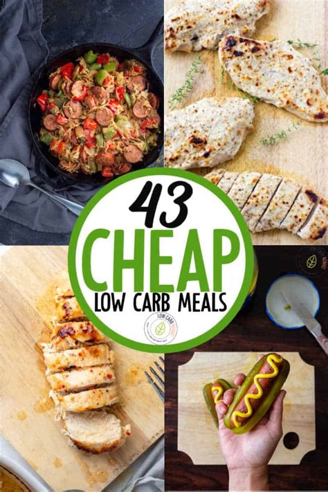 43 Cheap Low Carb Meals • Low Carb Nomad